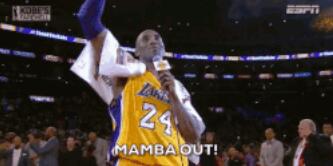 Mamba out,曼巴精神仍在:Just do IT !